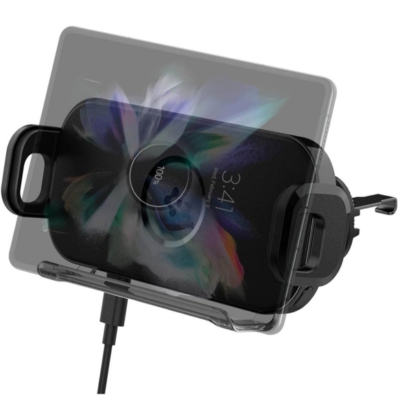 Spigen OneTap Smartlock [Auto-Clamping] Wireless Car Charger - Picture 1 of 6